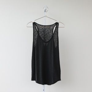 Zadig & Voltaire Gray Hilda Flamme Tank Top